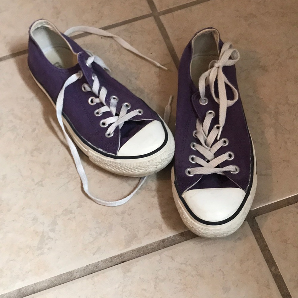 Purple Converse